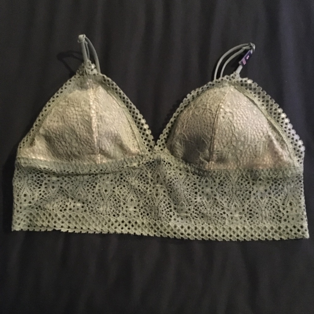 Victoria’s Secret Bralette, size S/P, color: Army green